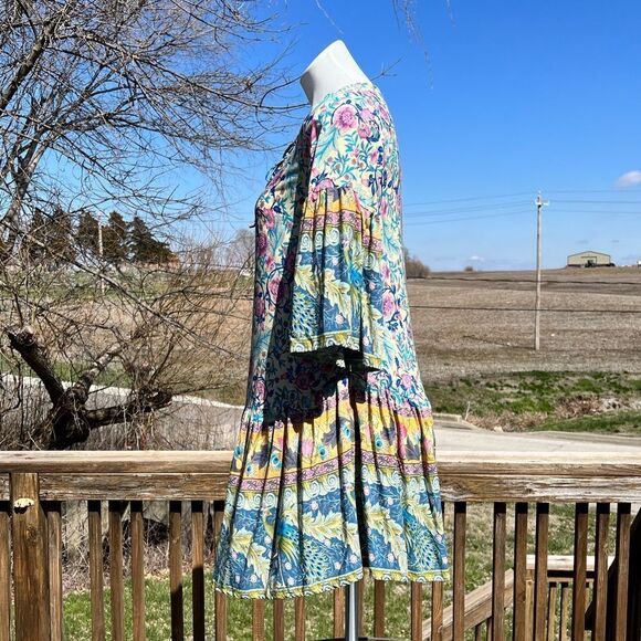 Ethan n Joy Mini Dress The Palm Beach Collection Floral Mini New Size Medium - Picture 4 of 13